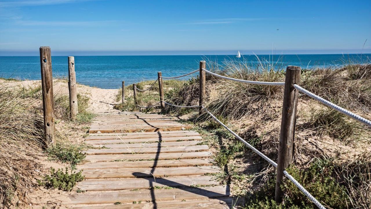 Apartamento A 50 Metros De La Playa, Luminoso Y Acogedor Oliva Zewnętrze zdjęcie