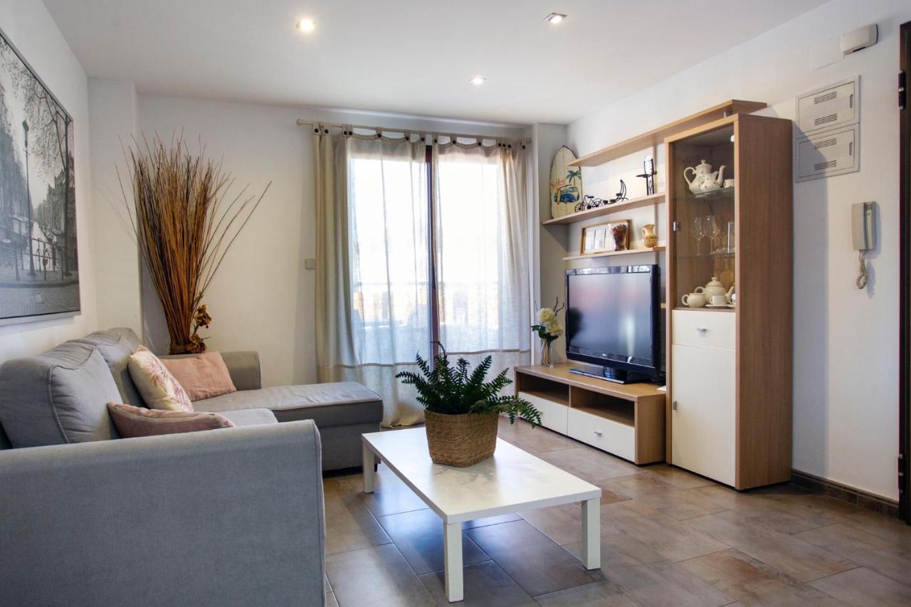 Apartamento A 50 Metros De La Playa, Luminoso Y Acogedor Oliva Zewnętrze zdjęcie